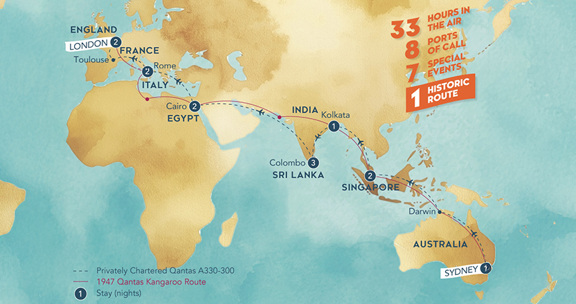 Kangaroo Route Map