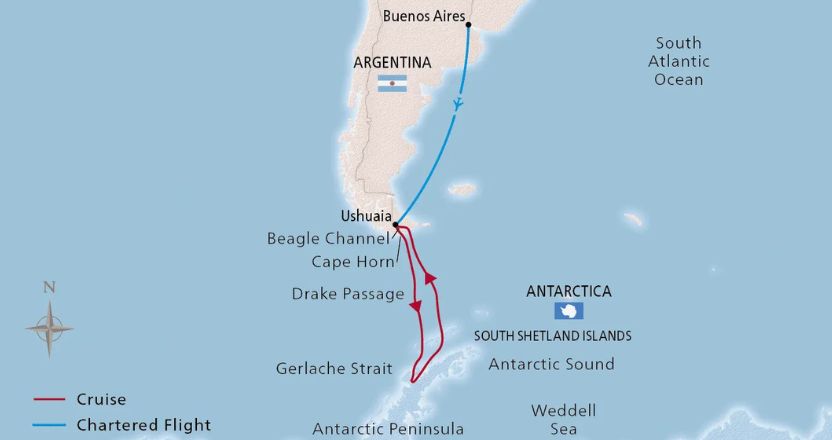 Map - Antarctic Explorer