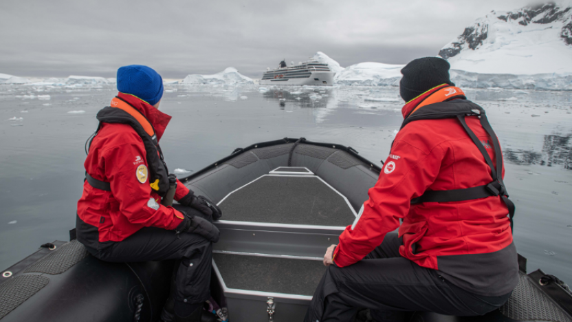 Antarctica Zodiac ships